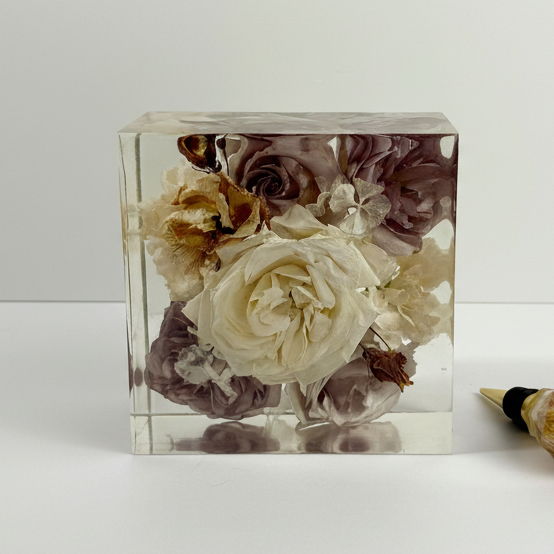 blumen aufbewahren Viereck S